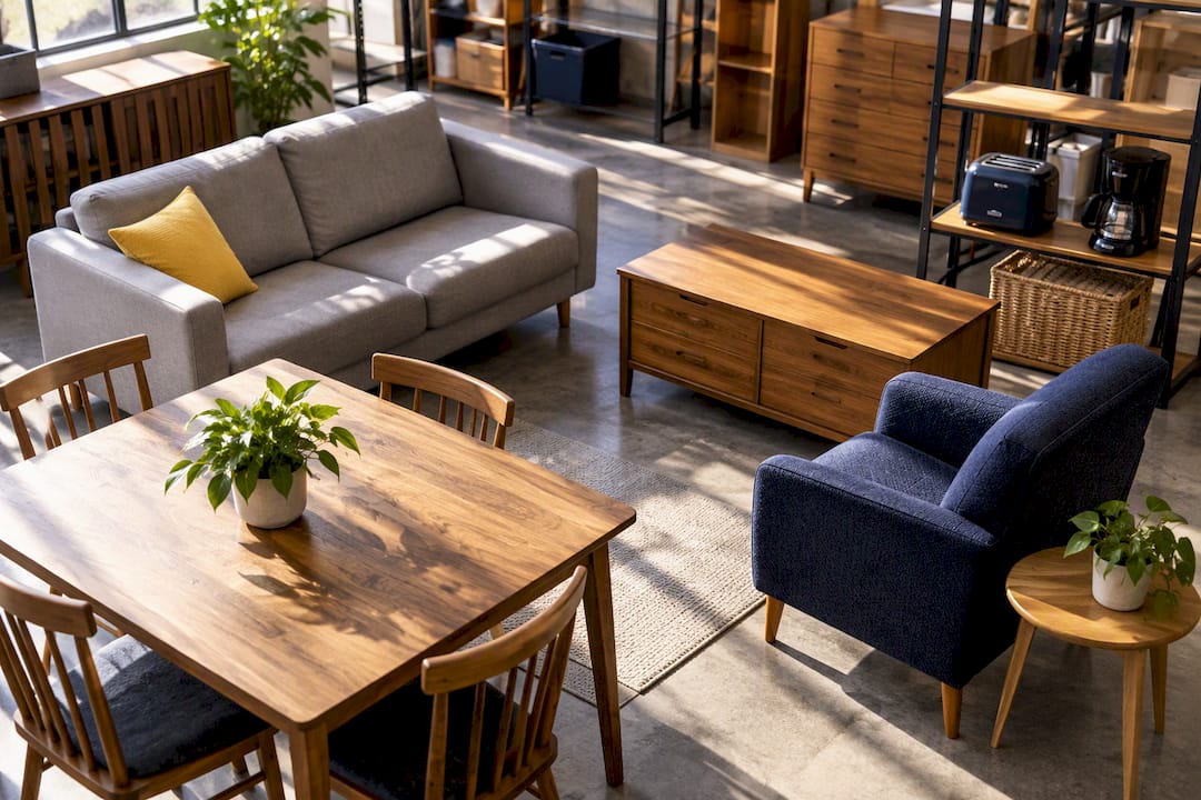 Furniture prepared for community reuse